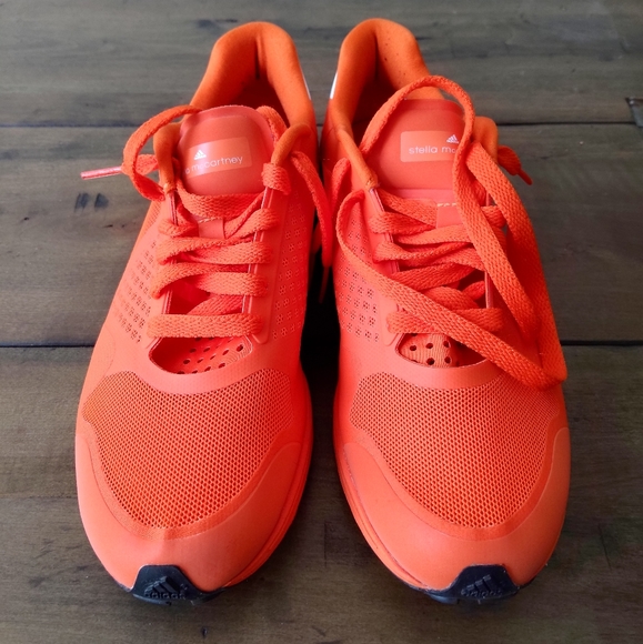 Stella McCartney adidas orange racing runners - Picture 4 of 11
